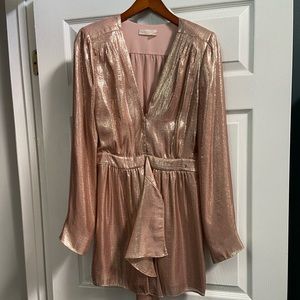 Ramy Brook metallic dress size 8